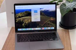 Hibátlan MacBook Air 2020 M1 Space Gray 13” 256GB 2 ÉV Garanciával