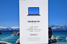 Hibátlan MacBook Air 2020 M1 Space Gray 13” 512GB 2 ÉV Garanciával