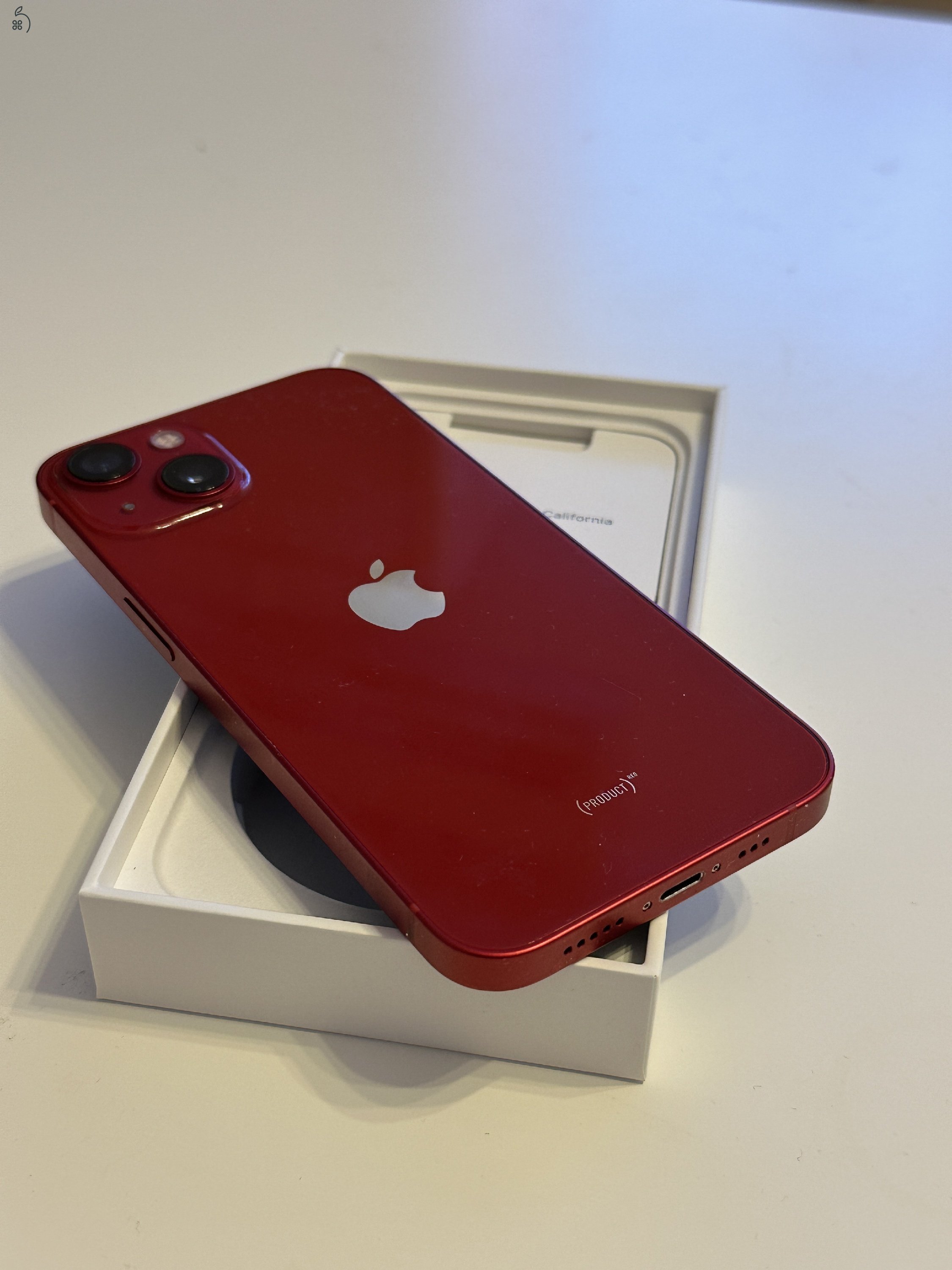 iPhone 13 piros 100% AKKU!