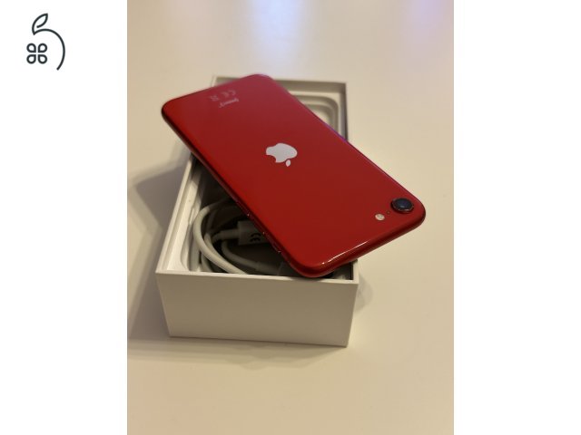 iPhone SE 2020 piros Hibátlan, 100% AKKU 