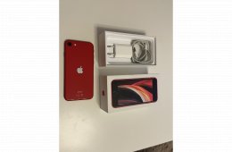 iPhone SE 2020 piros Hibátlan, 100% AKKU 