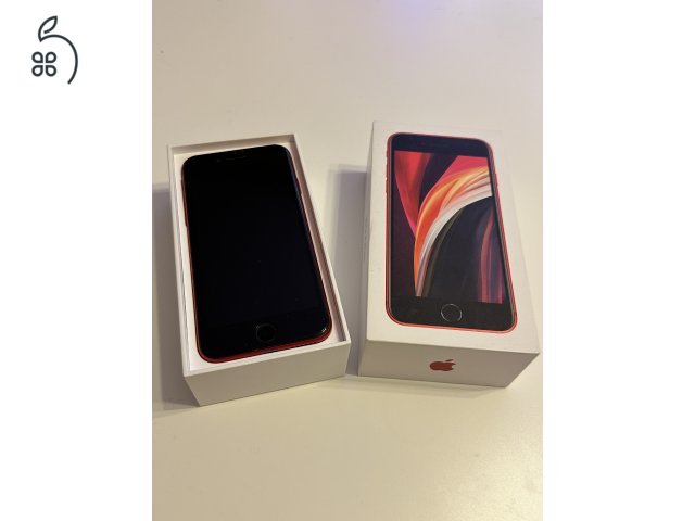 iPhone SE 2020 piros Hibátlan, 100% AKKU 