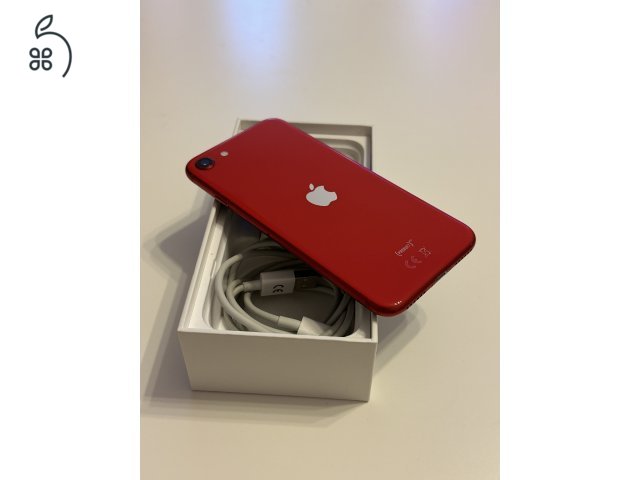 iPhone SE 2020 piros Hibátlan, 100% AKKU 