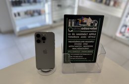 iPhone 15 Pro 128GB Újszerű/e-sim hibás/Akku 88%/