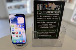 iPhone 15 Pro 128GB Újszerű/e-sim hibás/Akku 88%/