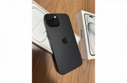 Eladó egy garanciális iPhone 15 256gb