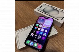 Eladó egy garanciális iPhone 15 256gb