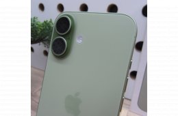 Apple iPhone 17 Sage 256GB használt karcmentes – 100% akku (4 ciklus) – garancia 2027.03.01.-ig