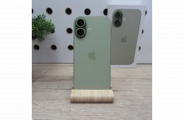 Apple iPhone 17 Sage 256GB használt karcmentes – 100% akku (4 ciklus) – garancia 2027.03.01.-ig