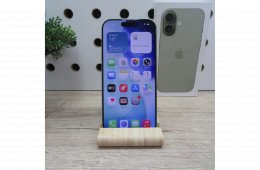 Apple iPhone 17 Sage 256GB használt karcmentes – 100% akku (4 ciklus) – garancia 2027.03.01.-ig