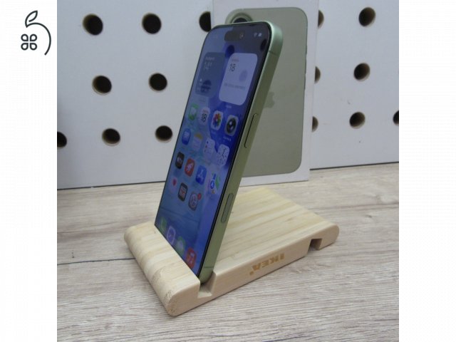 Apple iPhone 17 Sage 256GB használt karcmentes – 100% akku (4 ciklus) – garancia 2027.03.01.-ig