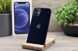 iPhone 12 Black 128GB 2 ÉV Garanciával 90%