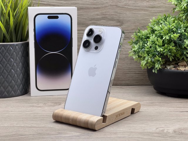 Hibátlan iPhone 14 Pro Silver 128GB 2 ÉV Garanciával 91%