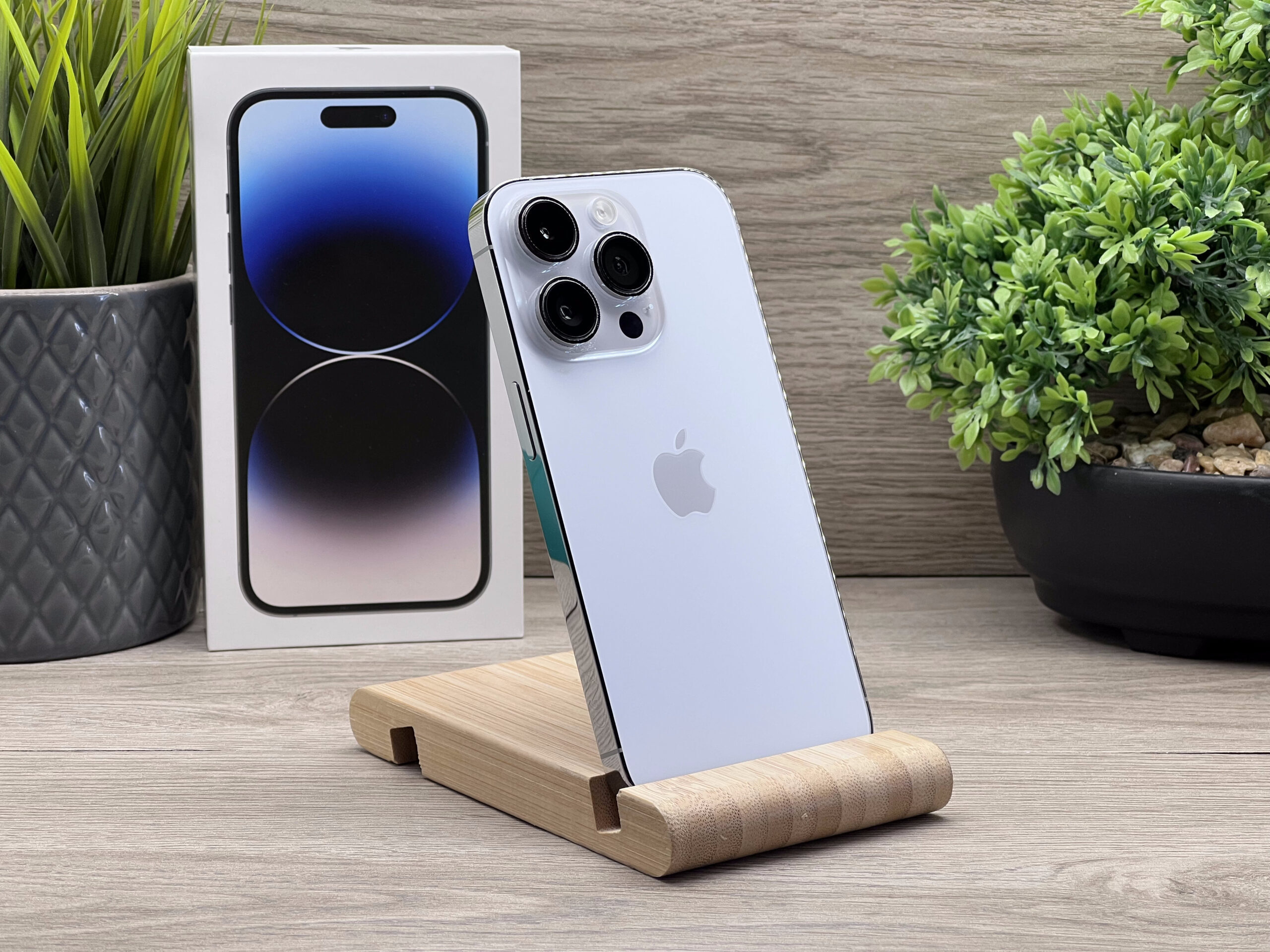 Hibátlan iPhone 14 Pro Silver 128GB 2 ÉV Garanciával 91%