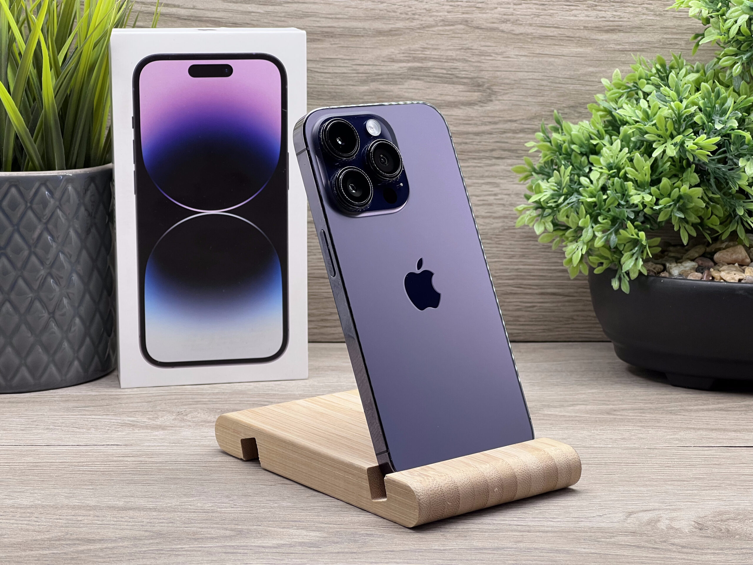 iPhone 14 Pro Deep Purple 128GB 2 ÉV Garanciával 93%