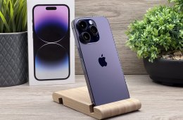 iPhone 14 Pro Deep Purple 128GB 2 ÉV Garanciával 93%