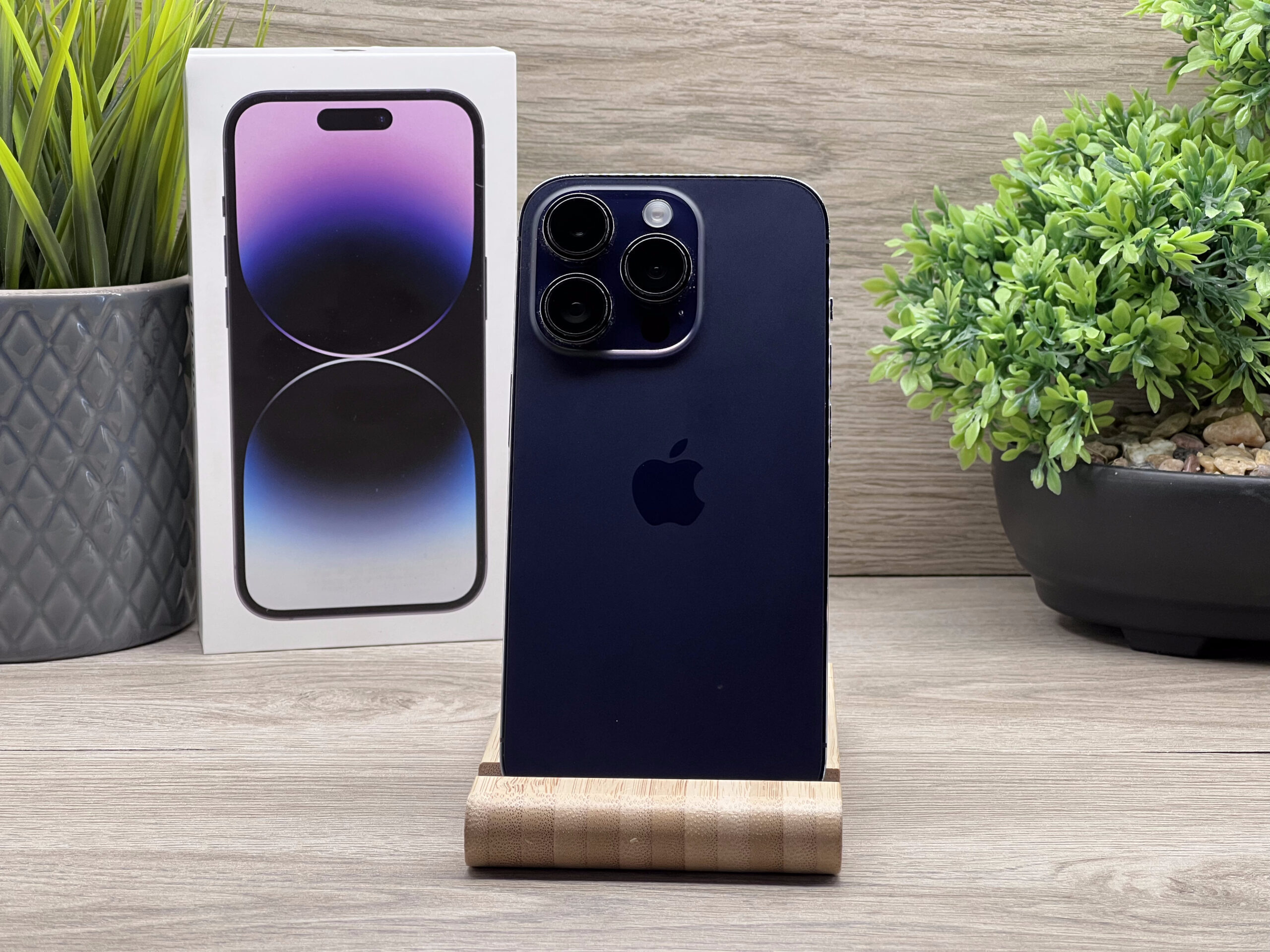 iPhone 14 Pro Deep Purple 128GB 2 ÉV Garanciával 93%