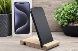 iPhone 15 Pro Blue Titanium 128GB 2 ÉV Garanciával 92%