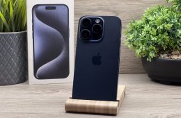 iPhone 15 Pro Blue Titanium 128GB 2 ÉV Garanciával 92%