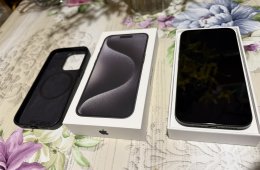 Eladó megvigyázott grafitszürke Iphone 15 PRO 