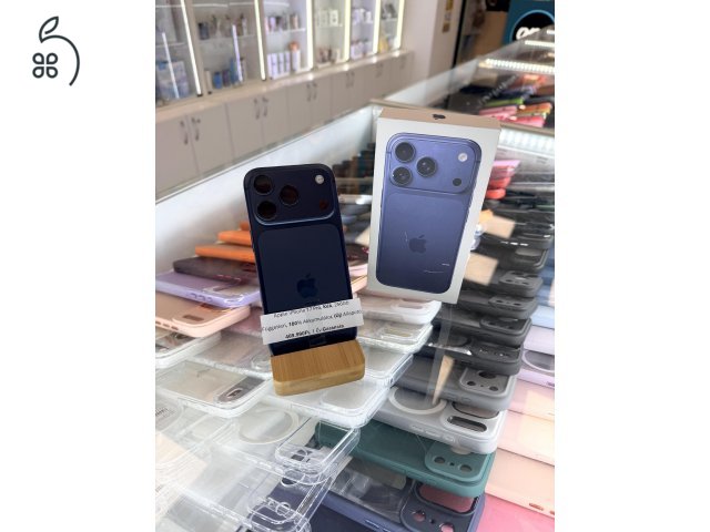 (Akció) Apple iPhone 17 Pro, 256Gb, Kártyafüggetlen, Gyári Állapotú, 3 Év Garancia