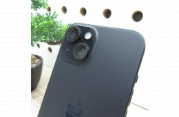 Apple iPhone 15 Black 128GB használt szép állapot – 100% akku – 6 hónap garancia