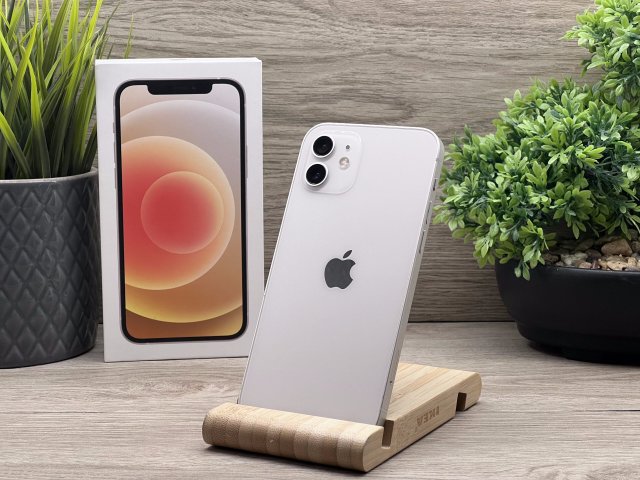 Hibátlan iPhone 12 White 64GB 2 ÉV Garanciával 100%