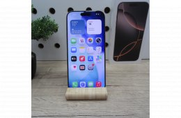 Apple iPhone 16 Pro Max Desert Titanium 256GB használt karcmentes – 89% akku (405 ciklus) – 6 hónap garancia