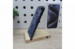 Apple iPhone 15 Pro Max Blue Titanium 512GB használt karcmentes – 100% akku – 6 hónap garancia