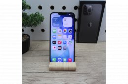 Apple iPhone 13 Pro Max Graphite 128GB használt karcmentes – 100% új akku – 6 hónap garancia