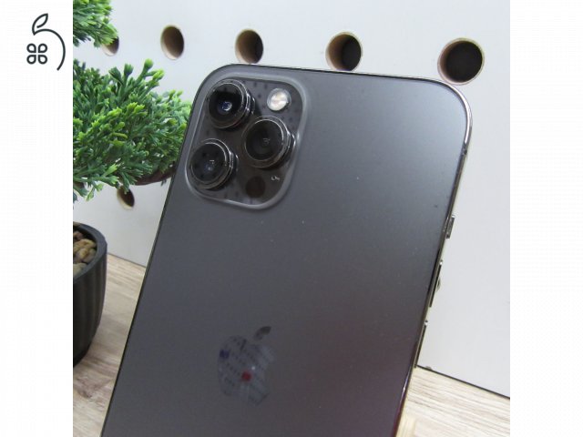 Apple iPhone 12 Pro Max Graphite 128GB használt szép állapot – 100% akku – 6 hónap garancia