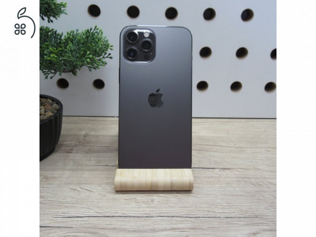 Apple iPhone 12 Pro Max Graphite 128GB használt szép állapot – 100% akku – 6 hónap garancia