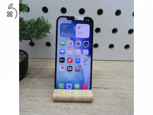 Apple iPhone 12 Pro Max Graphite 128GB használt szép állapot – 100% akku – 6 hónap garancia