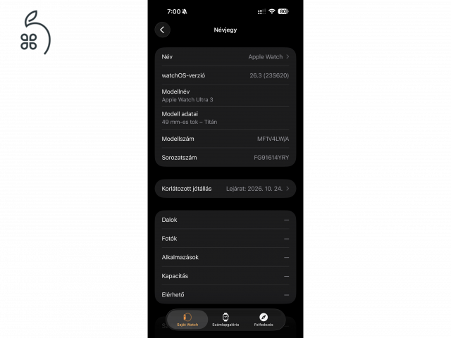 Apple watch ultra 3 natur titan 49mm