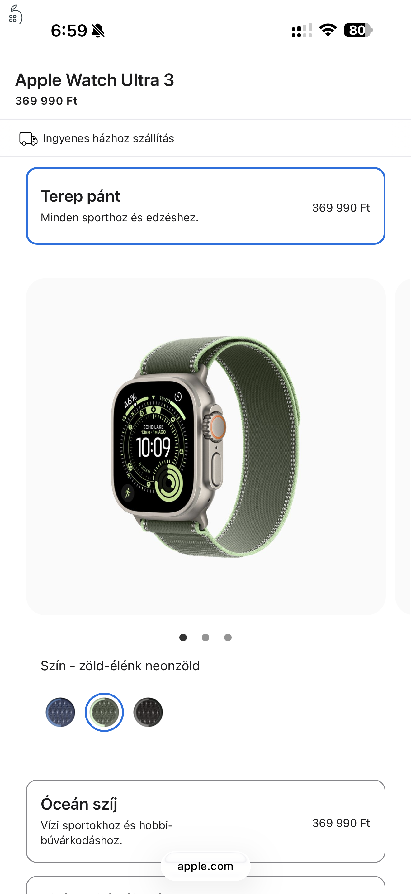 Apple watch ultra 3 natur titan 49mm