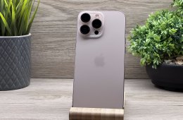 Hibátlan iPhone 16 Pro max Desert Titanium 256GB 2 ÉV Garanciával 95%