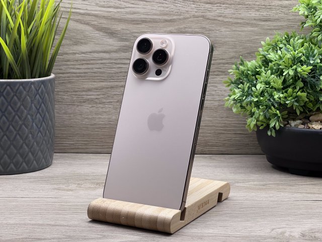 Hibátlan iPhone 16 Pro max Desert Titanium 256GB 2 ÉV Garanciával 95%