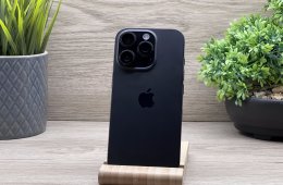 Hibátlan iPhone 16 Pro Black Titanium 128GB 2 ÉV Garanciával 94%