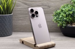 Hibátlan iPhone 16 Pro Desert Titanium 256GB 2 ÉV Garanciával 92%