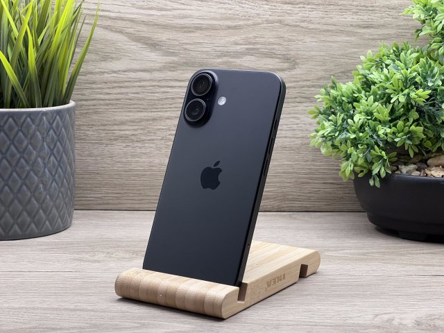 Hibátlan iPhone 16 Black 256GB 2 ÉV Garanciával 100%