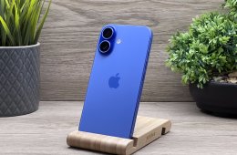 Hibátlan iPhone 16 Ultramarine 256GB 2 ÉV Garanciával 94%