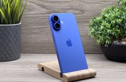 Hibátlan iPhone 16 Ultramarine 256GB 2 ÉV Garanciával 94%