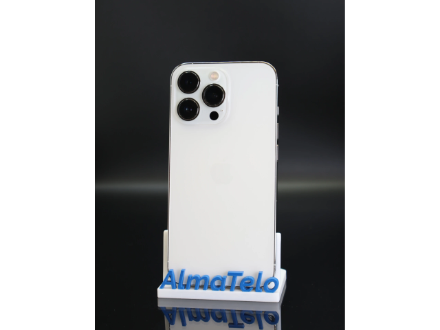 Apple iPhone 13 Pro 128 GB Silver 100% akku - 12 HÓ GARANCIA