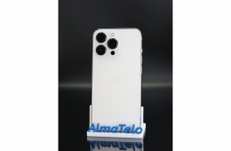 Apple iPhone 13 Pro 128 GB Silver 100% akku - 12 HÓ GARANCIA