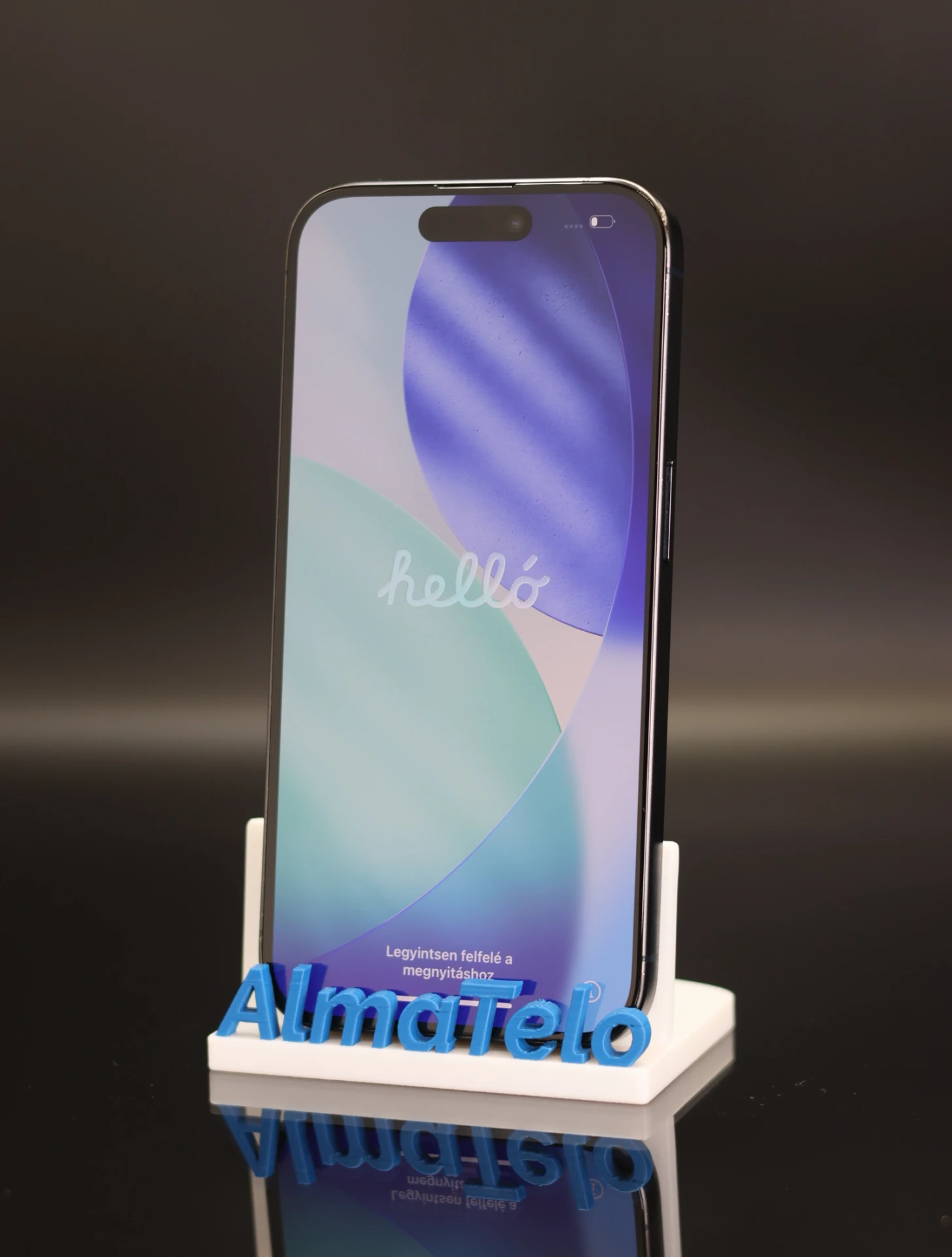 Apple iPhone 15 Pro 128 GB Blue Titanium 100% akku - 12 HÓ GARANCIA