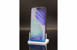 Apple iPhone 15 Pro 128 GB Blue Titanium 100% akku - 12 HÓ GARANCIA