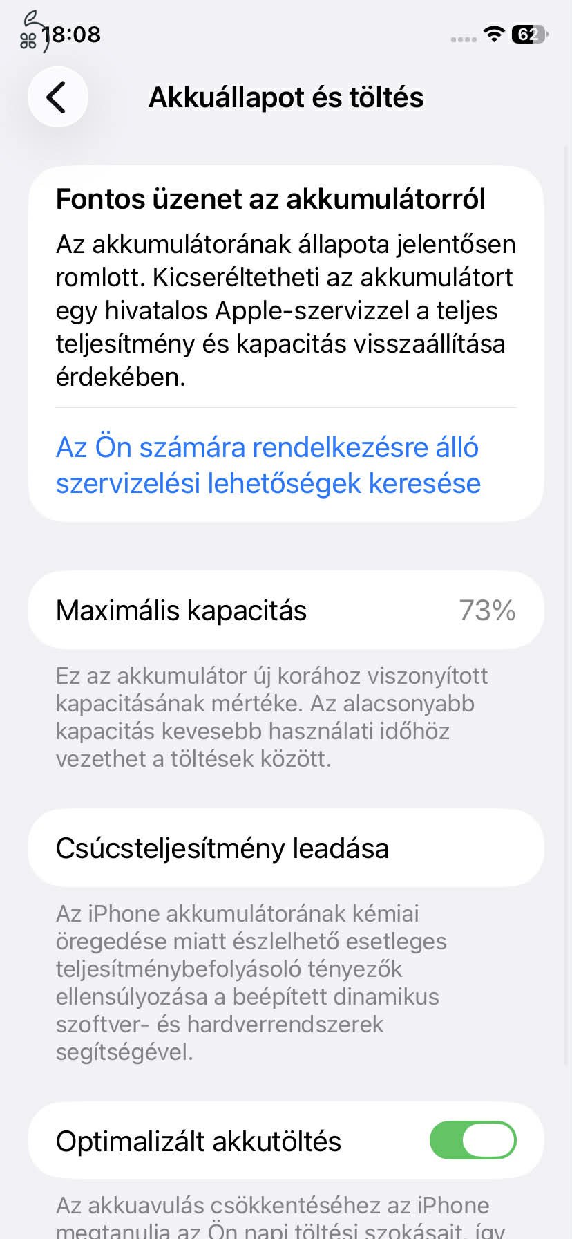 Eladó Iphone 11 128 GB