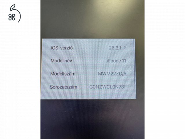 Eladó Iphone 11 128 GB