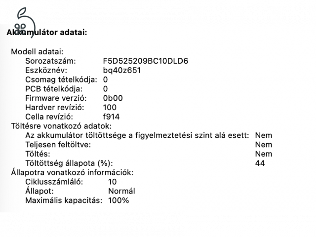 Újszerű Apple Macbook Air M2 13