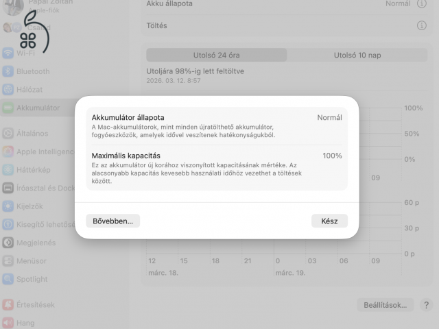 Újszerű Apple Macbook Air M2 13